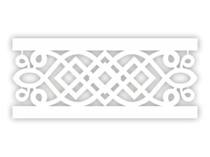 Wstawka ażurowa Góralska Parzenica do panelu z tradycyjnym ornamentem podhalańskim